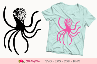 Octopus with Flowers Silhouette Svg: A Designer's Review for Crafts and Graphics