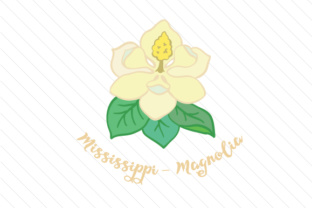 State Flower Mississippi Magnolia for Crafts and State Flowers
